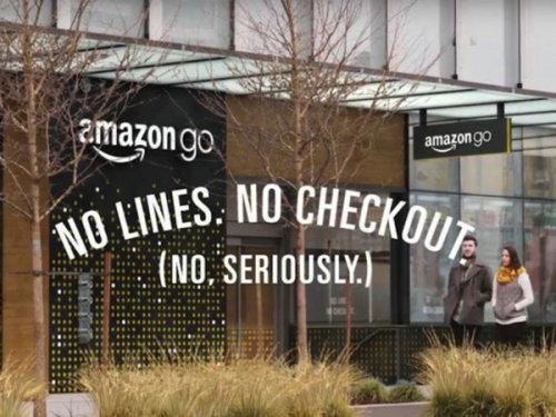 Amazon is testing in Seattle, the Amazon Go concept, the first food store...
