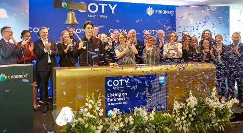 US-headquartered group Coty debuts Paris stock trading